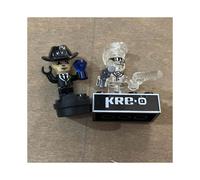 (4) Jeu KREON Jouets de construction Robot Soldat Chevalier GI Joe Blocs Mini Figurines