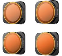 4 jeux de filtres d'objectif pour les accessoires DJI Mavic AIR 2S, ND8 / PL + ND16 / PL + ND32 / PL + ND64 / PL