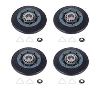 4 jeux de rouleaux de Support de tambour de sèche-linge W10314173, remplacement WPW10314173 AP6019303 PS11752609 8536974 8536973 avec trois anneaux