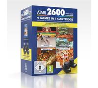 4 Jeux En 1 Pour Atari 2600+ Et Set De 2 Manettes Paddle Console Retro