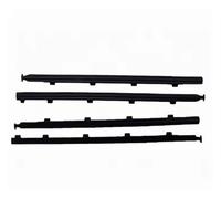 4 Joints D'étanchéité En Caoutchouc Noir Pour VW Pour Polo 2002-2010 6q4837478, Moulure De Pare-brise, Joint Voiture Bande D'Étanchéité