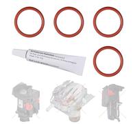 4 joints toriques + 6 g de graisse silicone pour groupe café DeLonghi AEG