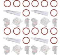 4 joints toriques + 6 g de graisse silicone pour groupe café DeLonghi AEG (Lot de 4)