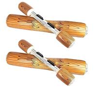 4 Jouets Gonflables pour 2 Joueurs, Ensemble 2 Bûches Combat Gonflable 2 Pagaies Radeau Flotteurs pour Toute la Famille Fête Piscine Plage.