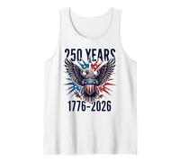 4 Juillet 2026 Millésime - Jour de l'indépendance des États-Unis Débardeur