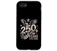 4 Juillet 2026 Vintage - US Independence Day Retro Coque pour iPhone SE (2020) / 7/8