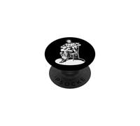 4 Juillet Abraham Lincoln Jouant de la Guitare Abe président PopSockets PopGrip Adhésif
