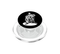 4 Juillet Abraham Lincoln Jouant de la Guitare Abe président PopSockets PopGrip pour MagSafe