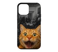 4 Juillet Funny Cat Selfie, fête de l'indépendance des États-Unis Coque pour iPhone 12 Mini