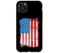 4 Juillet USA Flûte traversière Flute Lover Instrument Coque pour iPhone 11 Pro Max