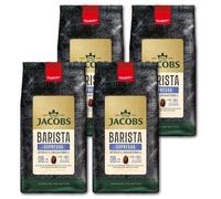 Jacobs Barista Espresso Grains de café 1 kg - puissant, épicé, cacao et caramel, grains Arabica & Robusta, intensité 8/10, idéal pour expresso ou latte macchiato