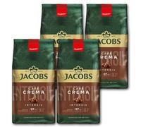 4 kg de grains de café Jacobs Café Crema intensifs