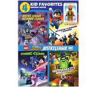 4 Kid Favorites : Lego Dc Super – Warner Bros. – DVD-Audio