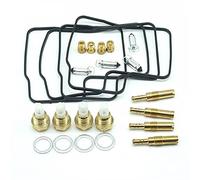 4 Kit de réparation de carburateur Reconstruction Pièces pour Honda CBR1000F Hurricane CBR1000 CBR 1000 F pour Le Joint de vanne à Flotteur Keihin Carb (Color : 4 Kits)