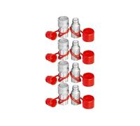VEVOR Coupleur Hydraulique Rapide 4 Kits Raccord Rapide Hydraulique Corps 12,7 mm Filetage NPT 1/2" à Face Plate en Acier Haut Débit 45,5 L/min Connecteur pour Chargeuse Compacte Conduite Hydraulique