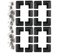 4 kits de fixation pour panneau solaire en ABS - coloris noir [revolt]