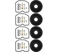 4 kits Reconstruction Carburateur Fix Kit Carb Overhaul Fit pour Suzuki GSF600S Bandit 1996-2003