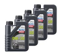4 L Liqui Moly Huile Moteur Moto 4Tact 0W-30 Scooter ACEA A5 B5