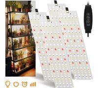 4 lampes de 30cm de panneau pour plantes 540 Led plein spectre Grow Light 20W lumière du soleil lumière des plantes lampe de croissance serre légumes floraison plantes culture