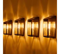 4 lampes solaires étanches IP65 d'extérieur Vendos85