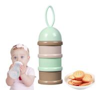 4 Layer Distributeur De Lait En Poudre Doseur De Lait | Boite Doseuse De | Lait En Poudre Empable, Conteneur Préparation Pour Bébé Empable | Bébé Poudre Lait Formule Boîte Doseuse,Lait Formule Boîte