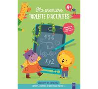 Collectif – 4+ Lettres, chiffres et bien plus encore – Tablette d'activités – Relié