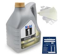 4 Litre Mobil 1 FS X1 5W50 Huile Moto MB 229.1 229.3 Porsche A40 Api Sn Sm Kit