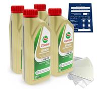4 Litre Original Huile castrol edge Prof. V 0W20 Acea C5 15B13F Vcc RBS0-2AE