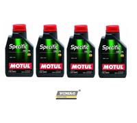 4 Litres Huile Moteur MOTUL 5w40 pour Voitures CNG LPG Méthane Bifuel Natural