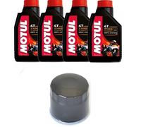 4 Litres Huile MOTUL 7100 10W40 10W 40+ Filtre HF153 Hiflo Pour Moto Ducati