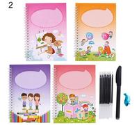 4 Livres D'apprentissage Des Nombres En Anglais, Livre D'art Pour Bébé, Cahier De Calligraphie, Écriture, Jouet De Lettrage Anglais Pour Enfants