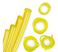 4 Lot de 1.5 mètres Tuyau Durite d'essence (diamètre 3 x 6mm, 3 x 5mm, 2.5 x 5mm, 2 x 3.5mm) pour Souffleur Coupe-bordure Tronçonneuse Debroussailleuse, Tuyau de Carburant Flexible Résistant