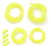 4 Lot de 1M Tuyau Durite D'Essence, Durite Essence, Tuyau Carburant pour Souffleur Coupe-Bordure Tronçonneuse Debroussailleuse, 4 Tailles (Φ de 3 x 6mm, 3 x 5mm, 2.5 x 5mm, 2 x 3.5mm)