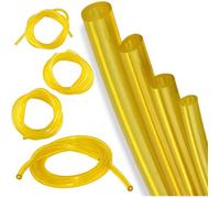 4 Lot de Tuyau Durite d'essence, Tuyau de Carburant Flexible-diamètre 2 mm x 3,5 mm, 3 mm x 6 mm, 3 mm x 5 mm, 2,5 mm x 5 mm