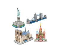 4 maquettes à monter - Monuments célèbres