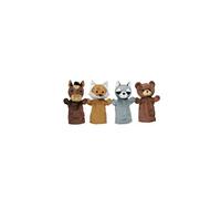 - 4 marionnettes animaux