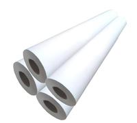 4 maxi rouleaux de draps d'examen médical 70 x 200 cm 75 formats - blanc - pure ouate - 2 x 18g - Format magnum économique