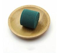 4 mètres prix bande élastique largeur couleur élastique pantalon élastique plat pantalon ceinture haute élasticité durable élastique 2.5 cm-vert émeraude foncé, 25 mm, 4 mètres