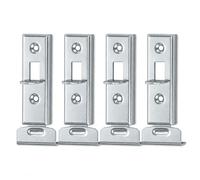 4 Meubles Verrou Loquet Grendel Verrou tiroir droit Galvanisé 50 mm