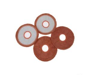 4 Microfibre pour MOVA Mobius 60 Lavage pour sol 4 Microfibre | Microfibre fonctionnelle, adaptation structurelle précise, nettoyage pour efficace des sols durs, compatible version