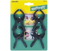 4 microfix - pinces à ressort Wolfcraft 3432000 G