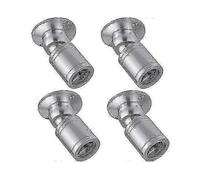 4 Mini Ceiling Spotlight Showcase Lights 1W Warm White 3000K for Various Brands,Compact Recessed Lights for Home or Retail Display