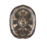 4 mini coquilles de tortue en laiton pour feng shui et décoration