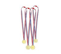 4 Mini médailles tricolores