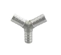 4 mm, 6 mm, 8 mm, 10 mm, 12 mm, 13 mm, 14 mm, 15 mm, 16 mm, 19 mm, 20 mm, raccord de raccord de tuyau en acier inoxydable 304 à trois voies de type Y 304 (couleur : Y, taille : 19 mm)