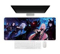 4 mm d'épaisseur ! Anime The Eminence in Shadow Claire Kageno Alexia Midgar Game Tapis de souris 800 x 300 x 4 mm, avec bords de verrouillage exquis, imperméable, antidérapant, souris haute