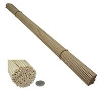 4 mm Lot de 100 chevilles en bois en bois dur - Longueur 60 cm
