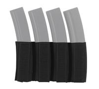 4 Molle Mag Pouch, 8,2" x 4" Pochette de Rangement pour Magazines Tactiques pour MP5