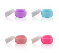 4 Morceaux Bouteilles Voyage En Silicone Flacons De Voyage 20 Ml Bouteilles Voyage Petite Bouteille De Rangement Pour Le Voyage Pour Shampoing CrèMe AprèS-Shampooing Soin Du Corps