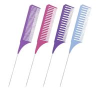 4 Morceaux De Peigne De Teinture Capillaire, Accessoires De Fabrication De Cheveux, Peigne Résistant À La Chaleur, Outils De Salon De Coiffure, Outils De Coiffure.